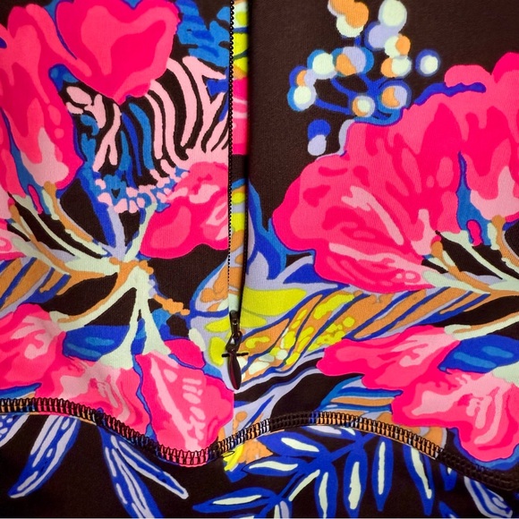 NWT Lilly Pulitzer Brittana Jacket UPF 50 – Onyx Earned Stripes, Size M 🌺 - Picture 5 of 7